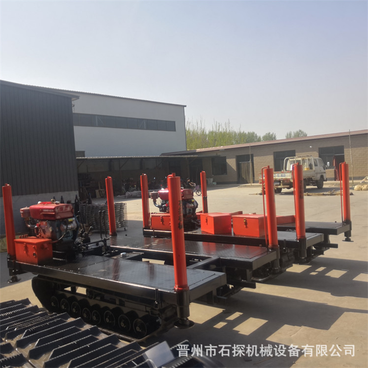 Rubber track chassis, hydraulic motor walking track chassis