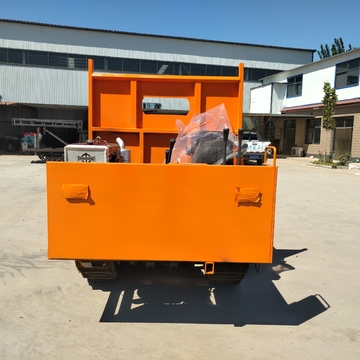2 Ton Mini Rubber Track Transporter Dumper Truck Simple Operation